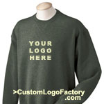 Sweatshirts with Custom Logos in Quantity