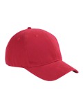 Big Accessories 6-Panel Brushed Twill Structured Cap BX002