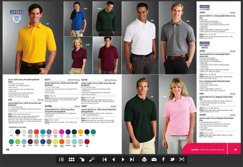 Apparel Catalogs 