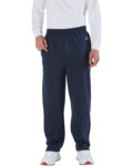 Champion Adult Powerblend® Open-Bottom Fleece Pants with Pockets SweatPants P800