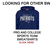 Pro and College Sports Team Sweatshirts