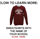 Local Grade School and High School Sweatshirts