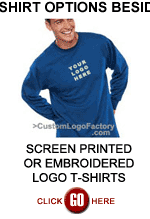 T-Shirts Screen Printed or Embroidered